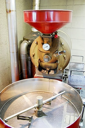 炭焼き焙煎機